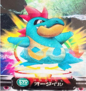 ポケモンずかんカードダス EVO ワニノコ・アリゲイツ・オーダイル