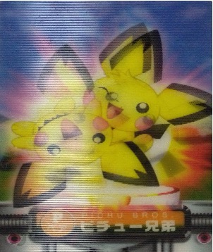 ポケモンずかんカードダス P ピチュー兄弟