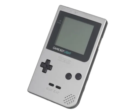 GAME BOY ゲームボーイ ライト シルバー