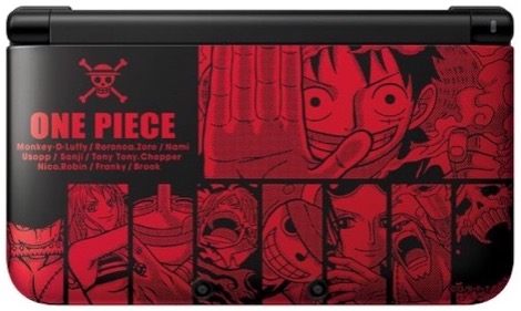 3DS LL ワンピース アンリミテッドワールド R アドベンチャーパック ルフィレッドver