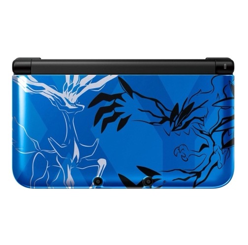 3DS LL ポケットモンスター Ｘ・Ｙ ゼルネアス・イベルタル ブルー