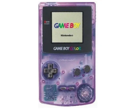 GAME BOY ゲームボーイ カラー クリアパープル