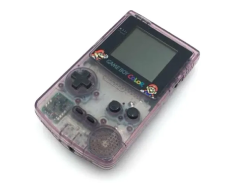 GAME BOY ゲームボーイ カラー ジャスコ限定マリオバージョン (クリアパープル)