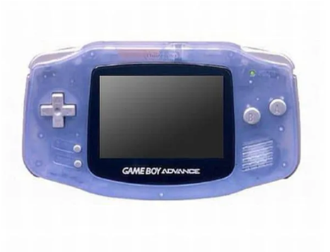 GAME BOY アドバンス ミルキーブルー