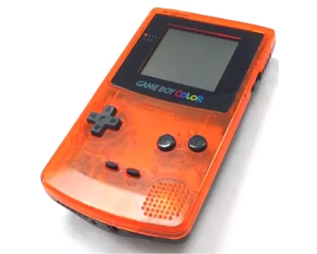 GAME BOY ゲームボーイ カラー ダイエーホークス優勝記念セール限定モデル (クリアオレンジ＆ブラック)