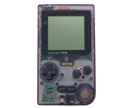 GAME BOY ゲームボーイ ポケット クリアパープル