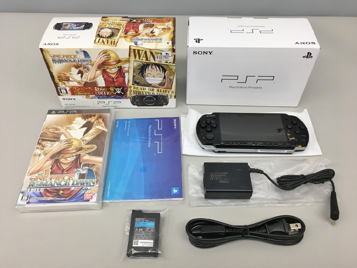 PSP-3000 ワンピース ROMANCE DAWN 冒険の夜明け 麦わらの一味 EDITION (未開封)