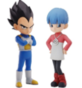 一番くじ ドラゴンボールDAIMA B賞 ベジータ(ミニ)&ブルマ(ミニ) 未開封