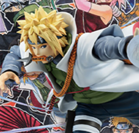 一番くじ NARUTOP99 -豪華絢爛忍絵巻- B賞 波風 ミナト 未開封