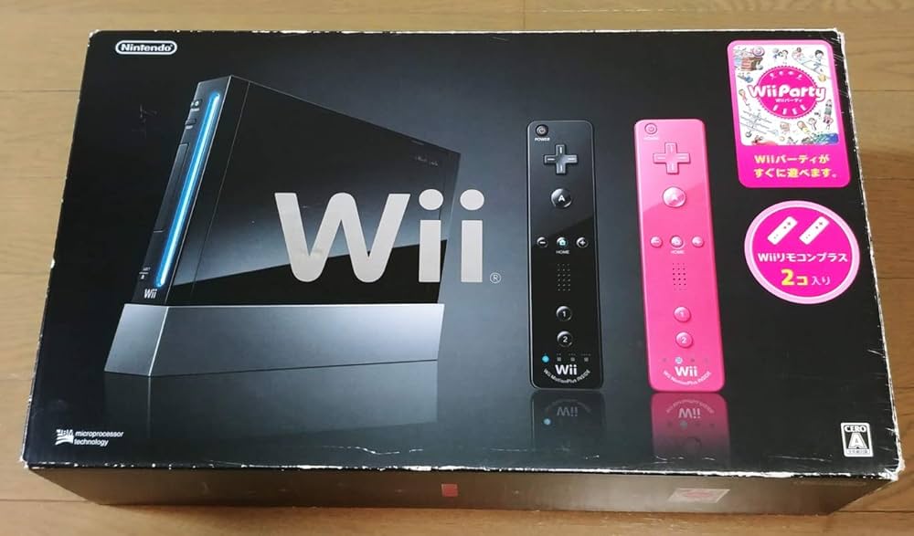 Wii本体 Wiiリモコンプラス×2＋Wii パーティー同梱