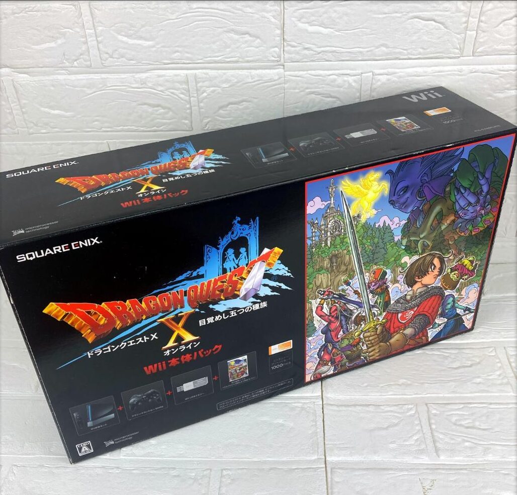 Wii本体 黒 ドラゴンクエストX Wii本体パック