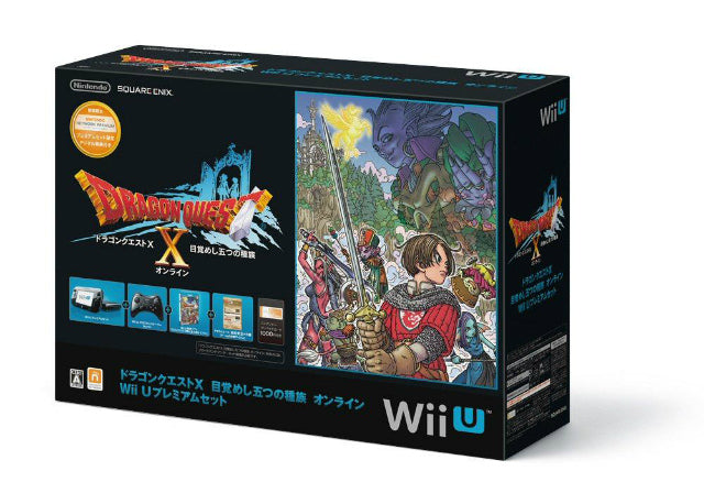 WiiU 本体 ドラゴンクエストX 目覚めし五つの種族 オンライン