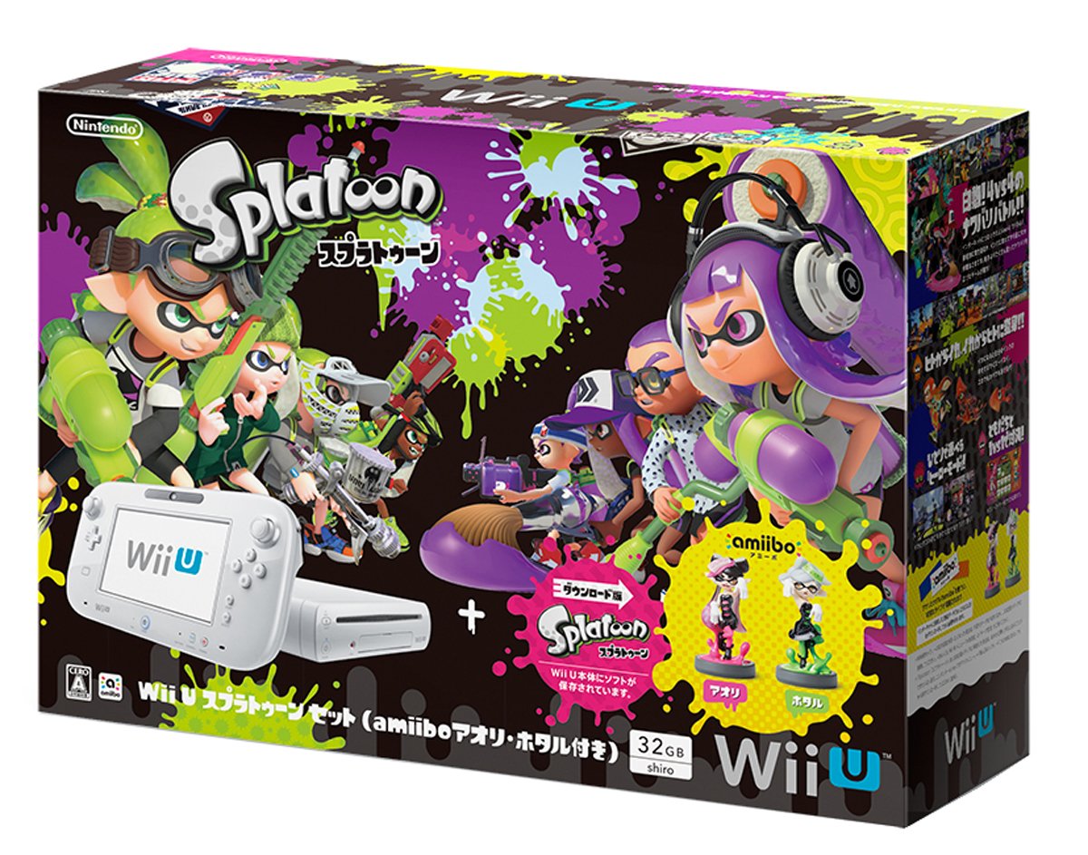WiiU 本体 スプラトゥーンセット
