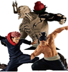 プライズ Combination Battle 虎杖・東堂・花御 セット 未開封