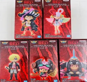 ワンピース ワールドコレクタブルフィギュア FILM RED PREMIUM vol.1 全種セット 未開封