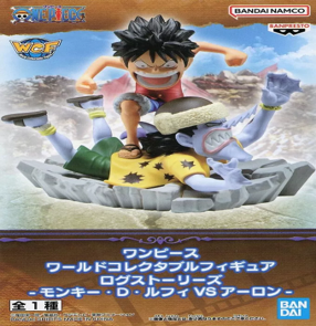 ワンピース ワールドコレクタブルフィギュア ログストーリーズ モンキー・D・ルフィVSアーロン 未開封