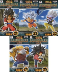 ドラゴンボール ワールドコレクタブルフィギュア vol.5 全種セット 未開封