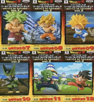 ドラゴンボール ワールドコレクタブルフィギュア BATTLE OF SAIYANS vol.2 全種セット 未開封