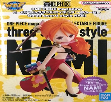 ワンピース ONE PIECE magazine ～夢の一枚～ three sword style NAMI 未開封