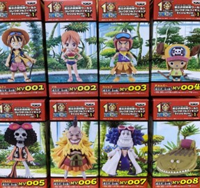 ワンピース ワールドコレクタブルフィギュア STRONG WORLD ver.1 全種セット 未開封