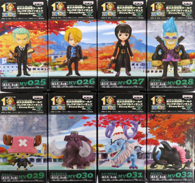 ワンピース ワールドコレクタブルフィギュア STRONG WORLD ver.4 全種セット 未開封