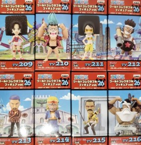 ワンピース ワールドコレクタブルフィギュアvol.26 全種セット 未開封
