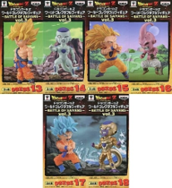 ドラゴンボール ワールドコレクタブルフィギュア BATTLE OF SAIYANS vol.3 全種セット 未開封