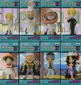 ワンピース ワールドコレクタブルフィギュアvol.10 全種セット 未開封