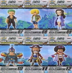 ワンピース ワールドコレクタブルフィギュア STAMPEDE vol.2 全種セット 未開封
