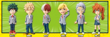 僕のヒーローアカデミア ワールドコレクタブルフィギュアvol.4 全種セット 未開封