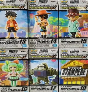 ワンピース ワールドコレクタブルフィギュア STAMPEDE vol.3 全種セット 未開封