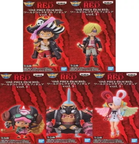 ワンピース ワールドコレクタブルフィギュア FILM RED vol.1 全種セット 未開封