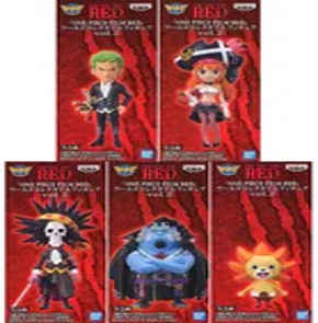 ワンピース ワールドコレクタブルフィギュア FILM RED vol.2 全種セット 未開封