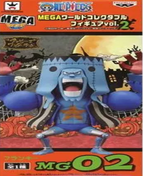 ワンピース MEGAワールドコレクタブルフィギュア vol.2 フランキー 未開封