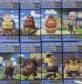 ワンピース ワールドコレクタブルフィギュアvol.30 全種セット 未開封