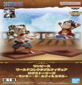 ワンピース ワールドコレクタブルフィギュア ログストーリーズ モンキー・D・ルフィ＆エネル 未開封