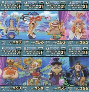 ワンピース ワールドコレクタブルフィギュアvol.31 全種セット 未開封