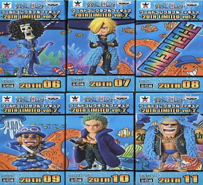 ワンピース ワールドコレクタブルフィギュア 20TH LIMITED vol.2 全種セット 未開封