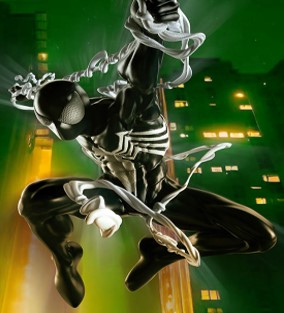 プライズ MARVEL COMICS Luminasta ブラックコスチューム スパイダーマン 未開封