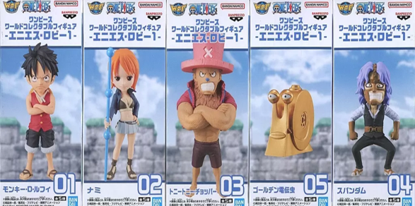 ワンピース ワールドコレクタブルフィギュア エニエス・ロビー1 全種セット 未開封