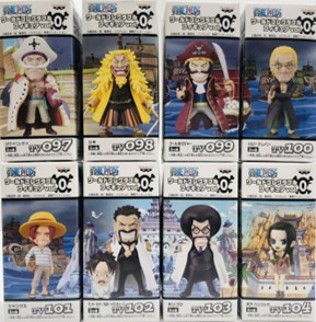 ワンピース ワールドコレクタブルフィギュアvol.0 全種セット 未開封