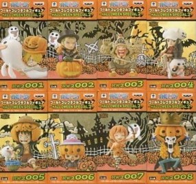 ワンピース ワールドコレクタブルフィギュア HALLOWEEN SPECIAL2 全種セット 未開封