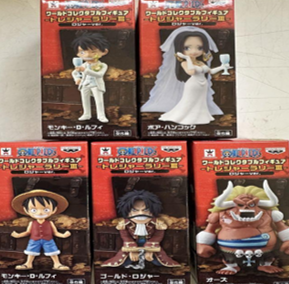 ワンピース ワールドコレクタブルフィギュア トレジャーラリーⅢ ロジャー 全種セット 未開封