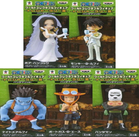 ワンピース ワールドコレクタブルフィギュア トレジャーラリーⅢ パンダマン 全種セット 未開封