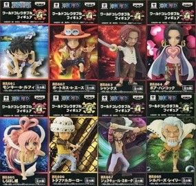 ワンピース ワールドコレクタブルフィギュア 覇 全種セット 未開封