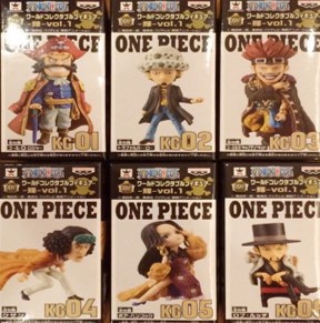 ワンピース ワールドコレクタブルフィギュア 輝 vol.1 全種セット 未開封
