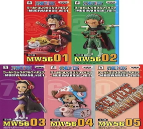 ワンピース ワールドコレクタブルフィギュア MUGIWARA56 vol.1 全種セット 未開封