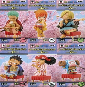 ワンピース ワールドコレクタブルフィギュア 和 全種セット 未開封