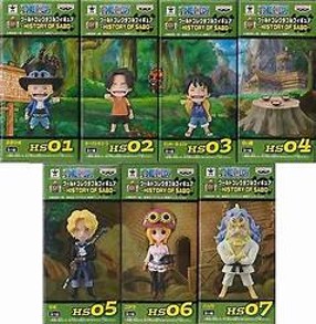 ワンピース ワールドコレクタブルフィギュア HISTORY OF SABO 全種セット 未開封