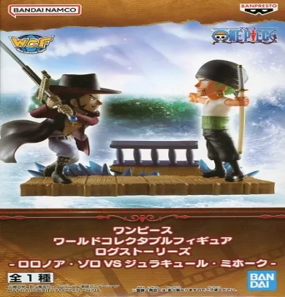 ワンピース ワールドコレクタブルフィギュア ログストーリーズ ロロノア・ゾロVSジュラキュール・ミホーク 未開封